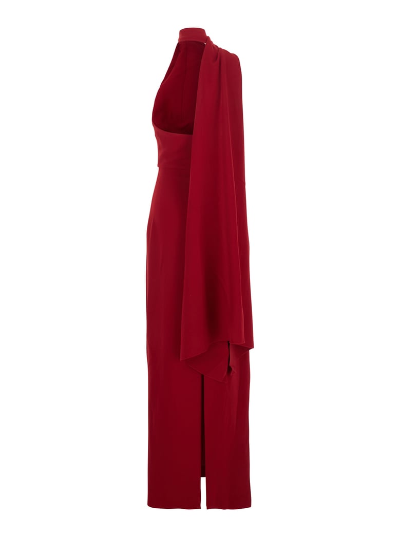 long dress demi red by Selfnex