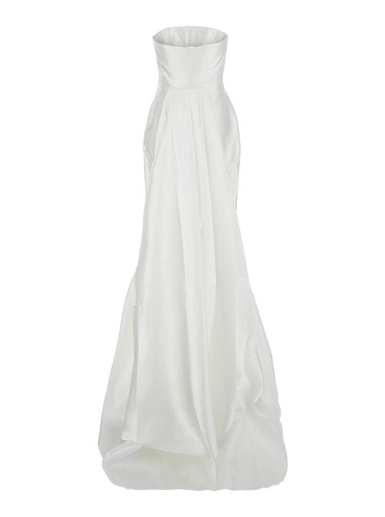 long dress imani white by Selfnex