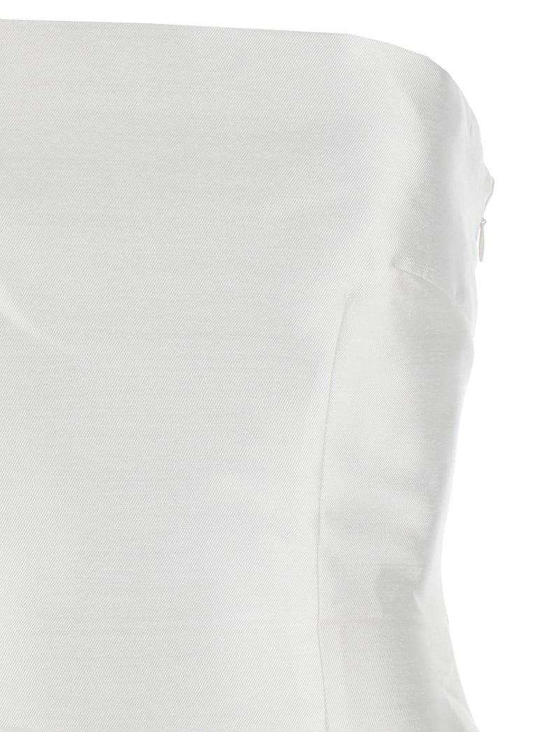 long dress imani white by Selfnex