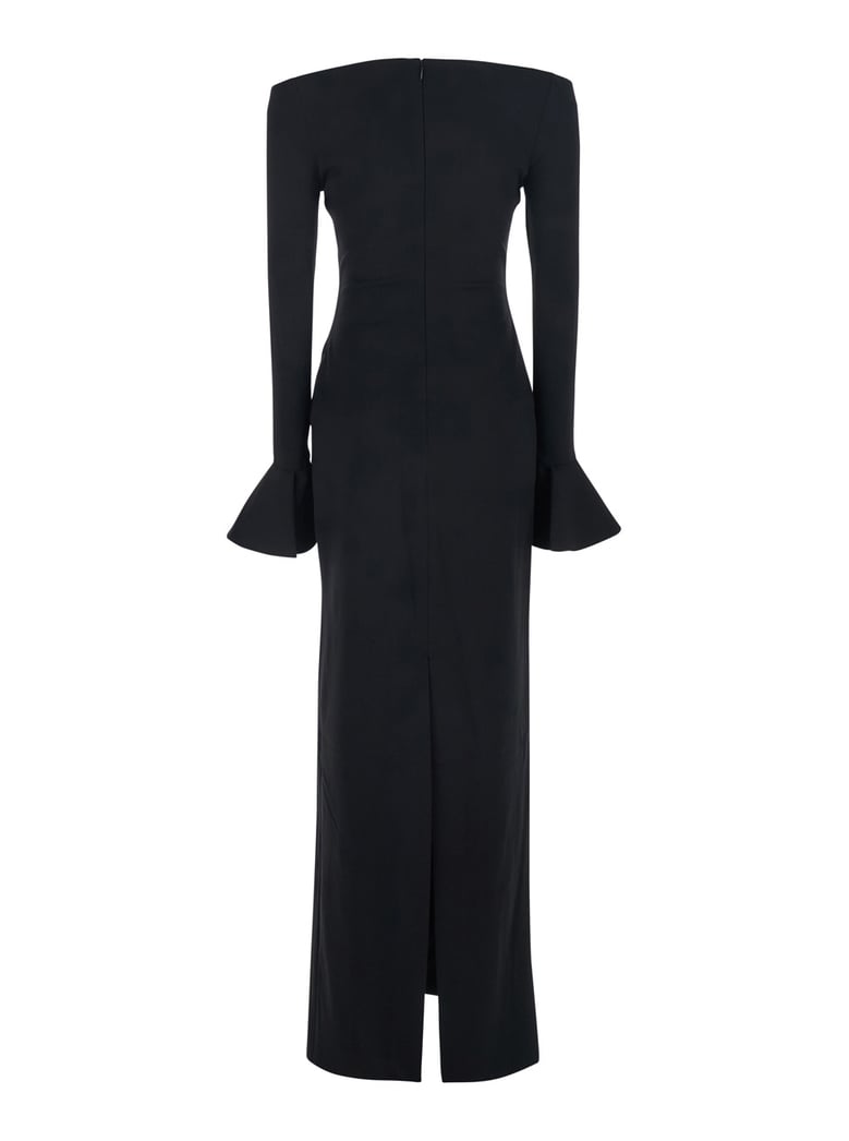 long dress anica black by Selfnex
