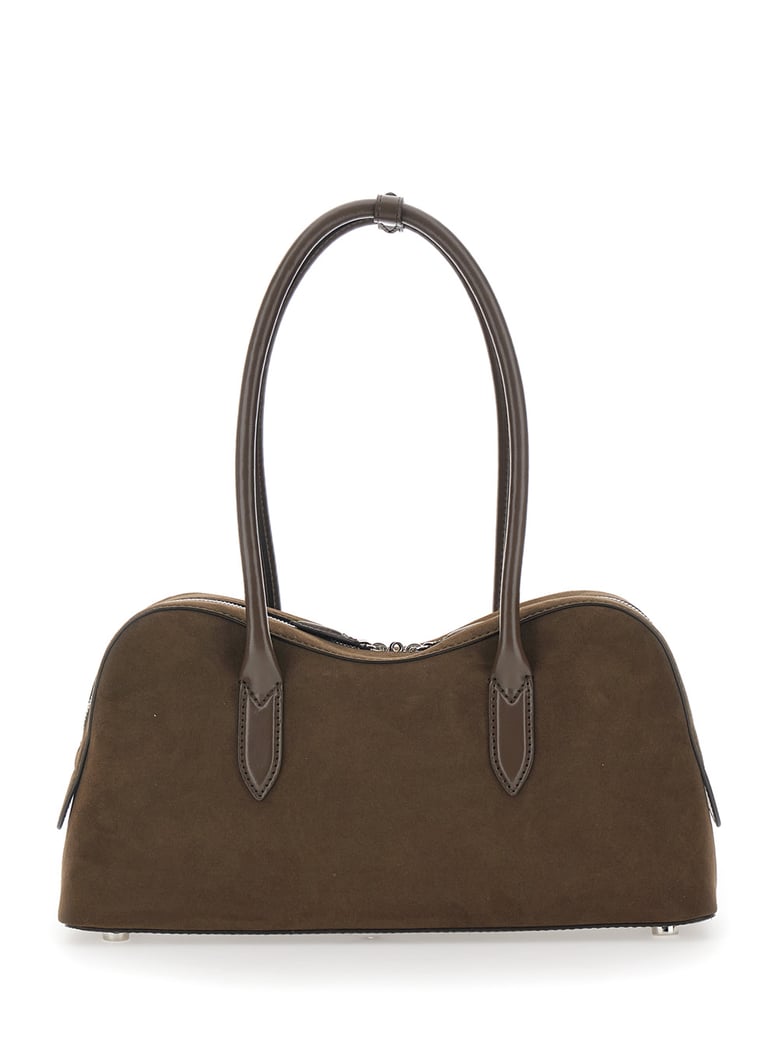 shoulder bag padlock brown by Selfnex