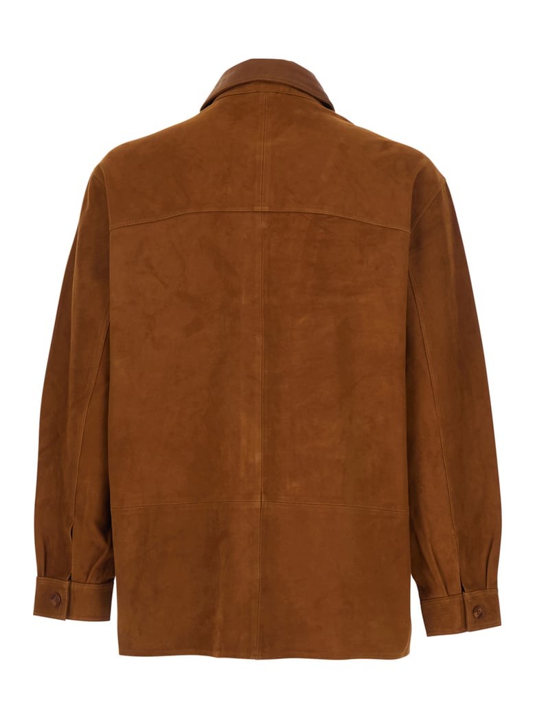 jacket brown suede by Selfnex
