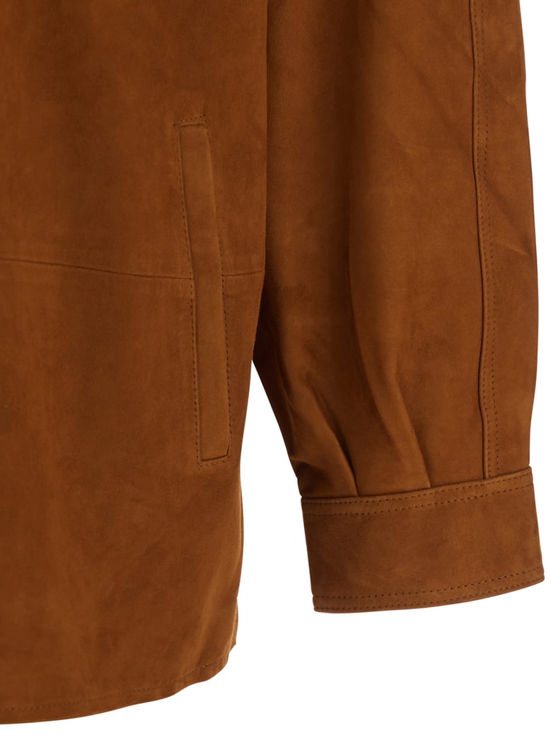 jacket brown suede by Selfnex