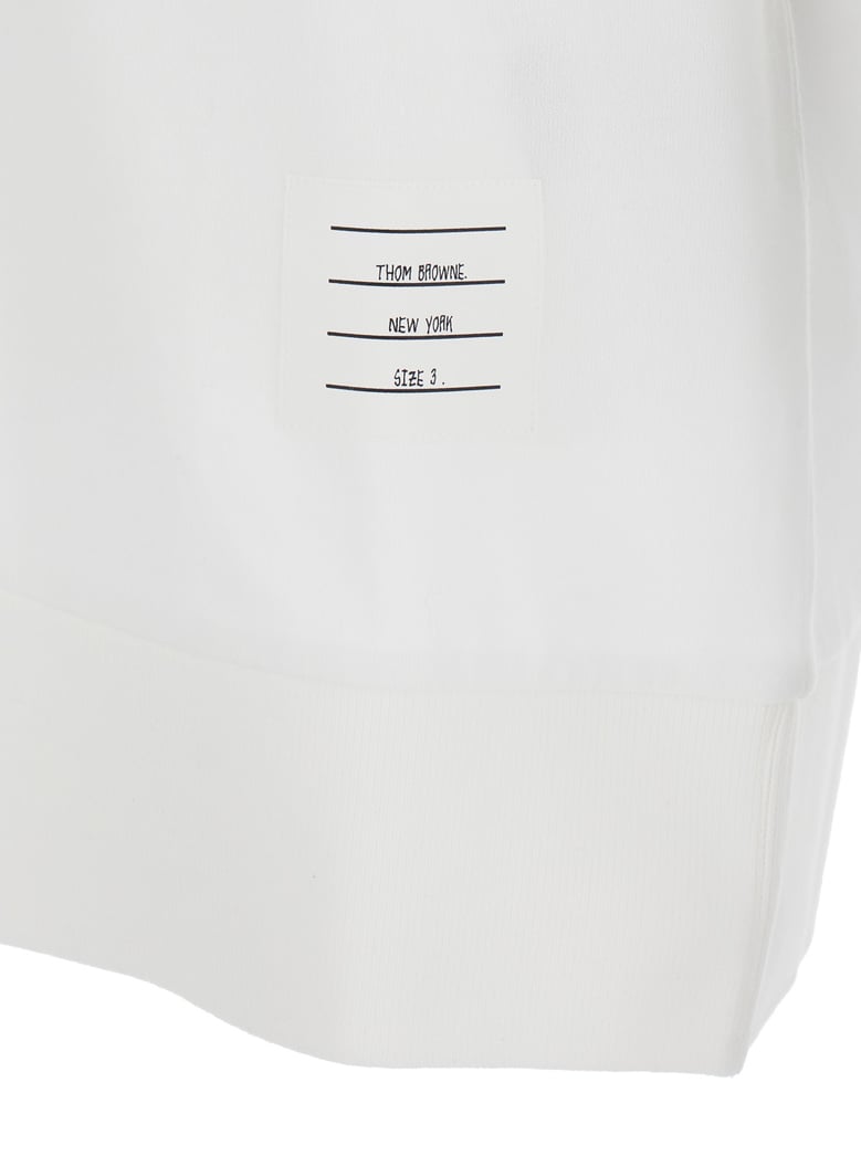 polo shirt white cotton by Selfnex