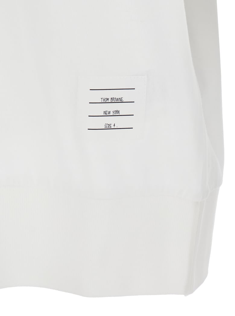 t-shirt classic collar white cotton by Selfnex
