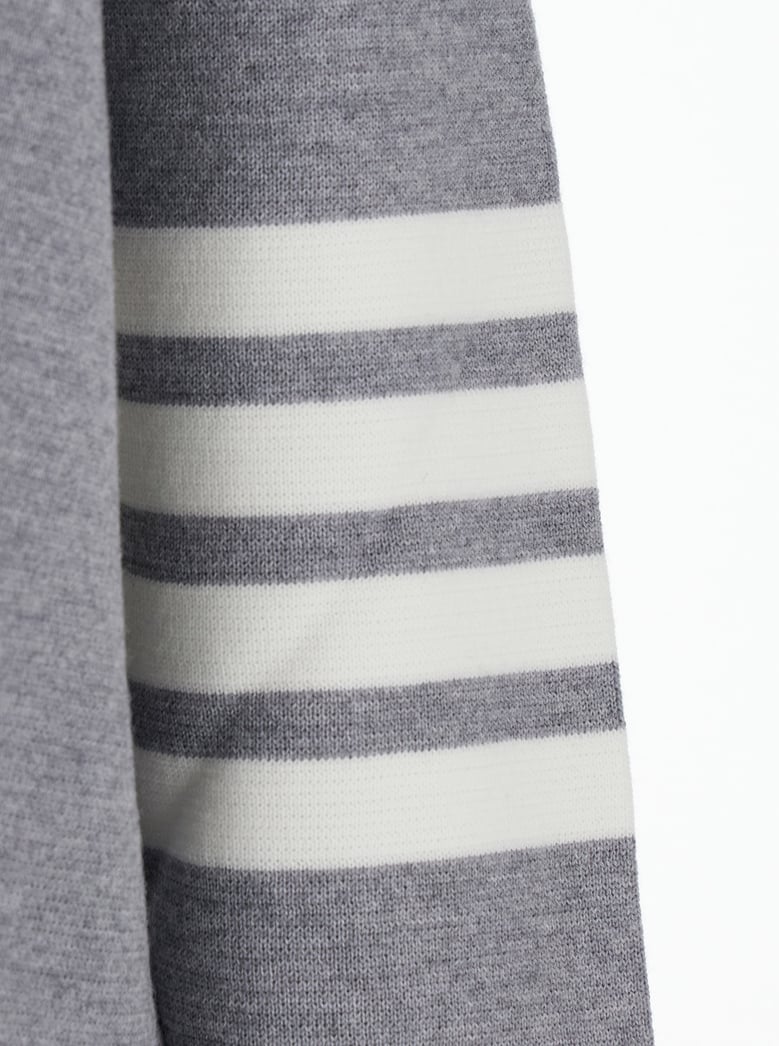 wool cardigan v-neck grey by Selfnex