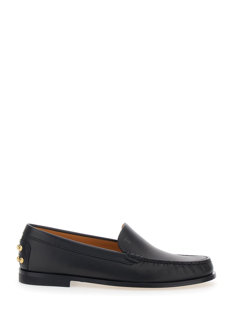 loafers black calf leather by Selfnex