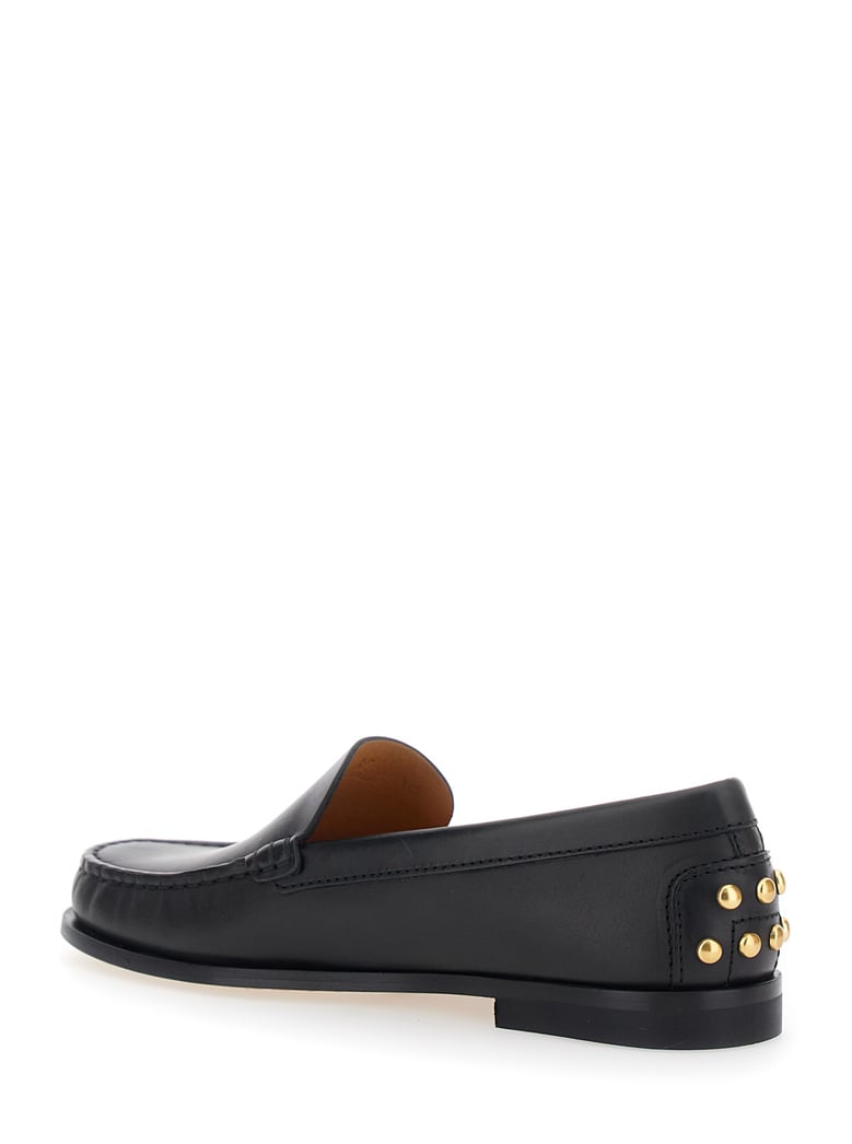 loafers black calf leather by Selfnex
