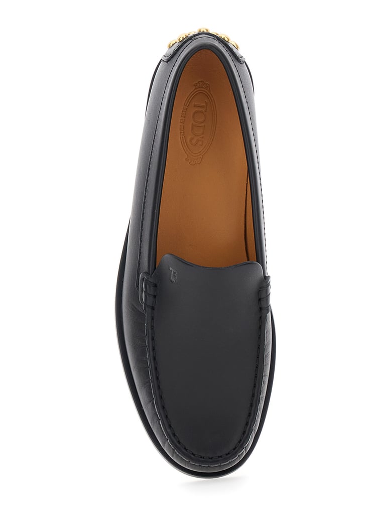 loafers black calf leather by Selfnex