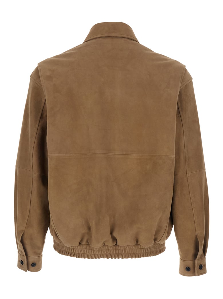 jacket suede brown by Selfnex