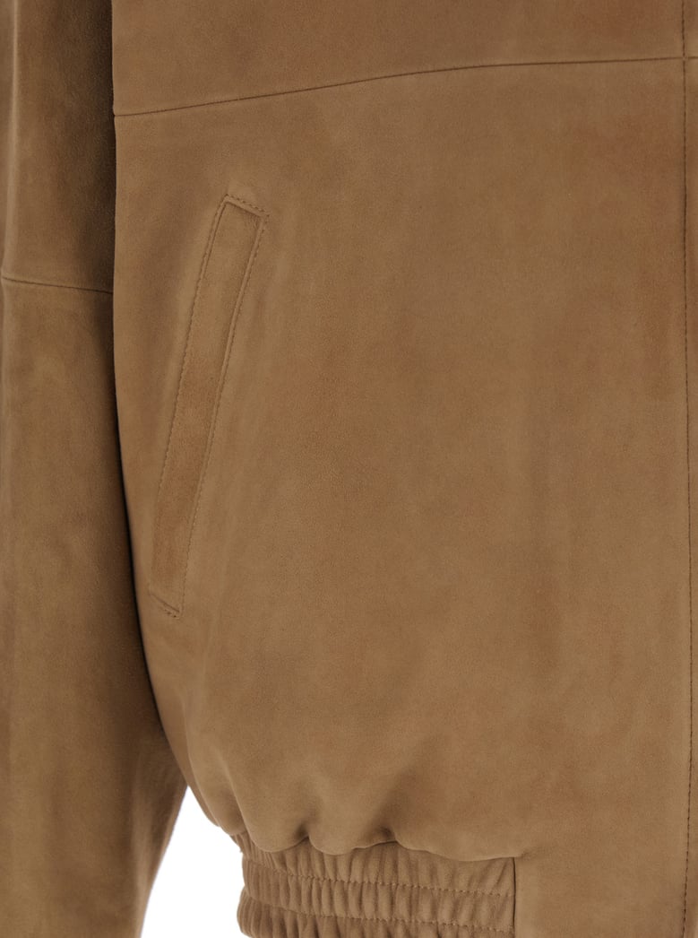 jacket suede brown by Selfnex