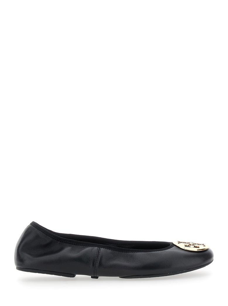 ballet shoes tory black leather by Selfnex