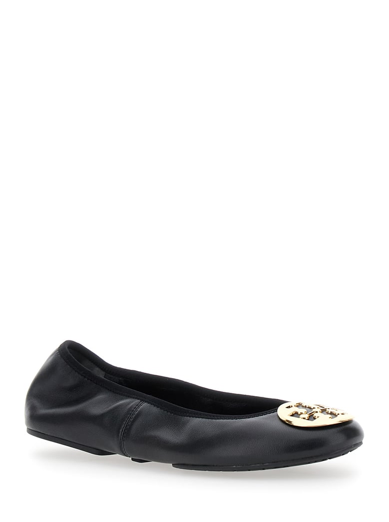 ballet shoes tory black leather by Selfnex
