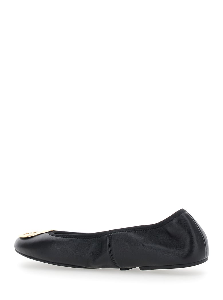 ballet shoes tory black leather by Selfnex