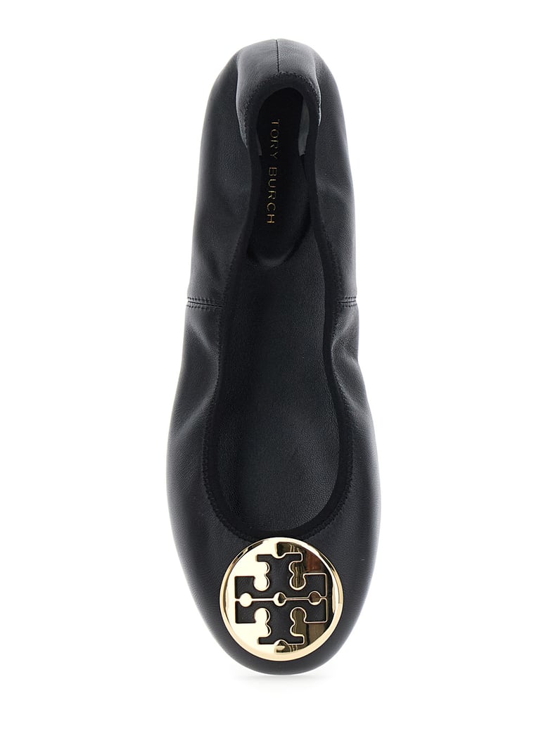 ballet shoes tory black leather by Selfnex