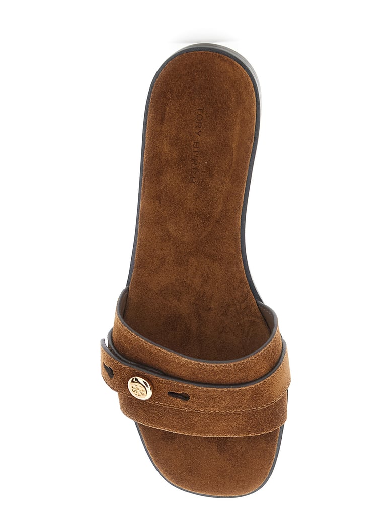 sandals romy brown suede by Selfnex
