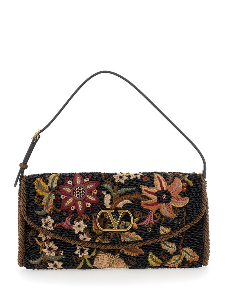 shoulder bag vlogo multicolour silk by Selfnex