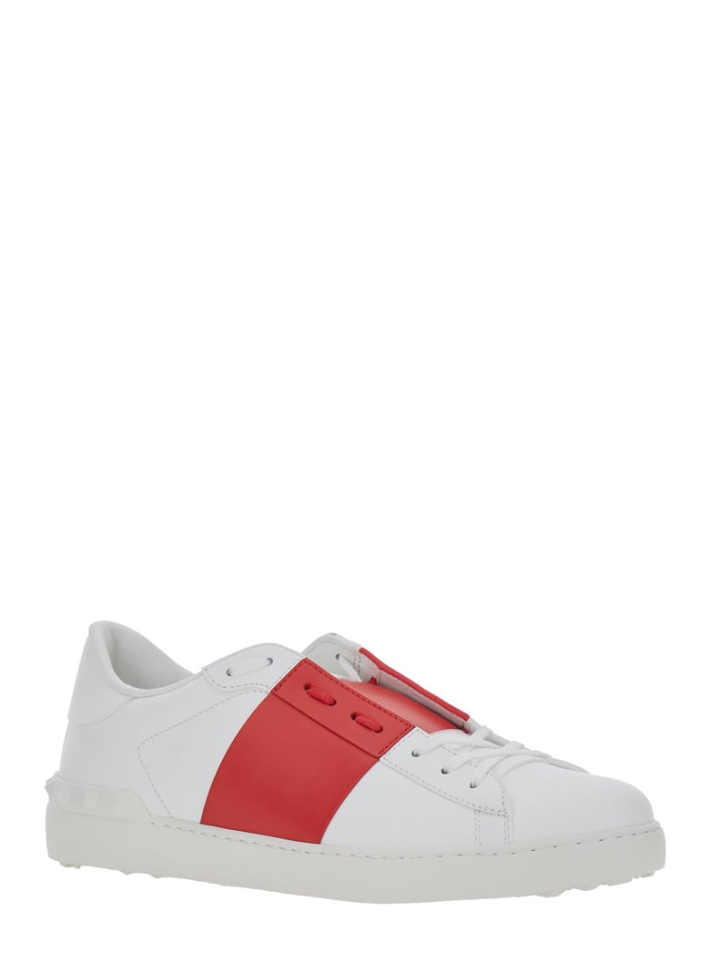 sneakers low-top white calfskin by Selfnex