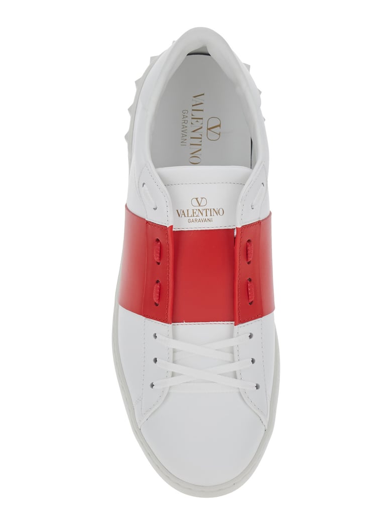 sneakers low-top white calfskin by Selfnex