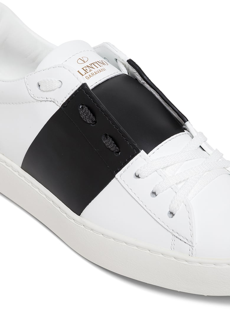 sneakers open white leather by Selfnex