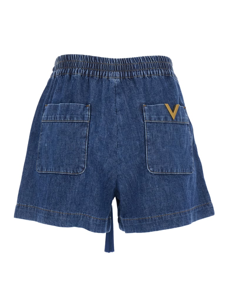 shorts — blue cotton by Selfnex