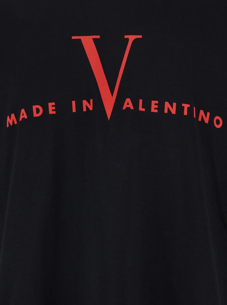 t-shirt crew neck black cotton by Selfnex