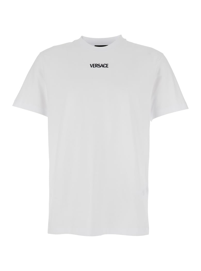 t-shirt crew neck white cotton by Selfnex