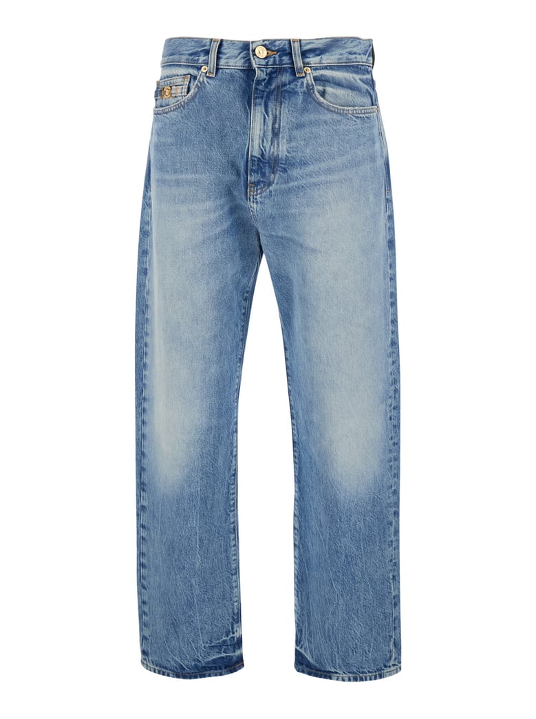 denim jeans light blue by Selfnex