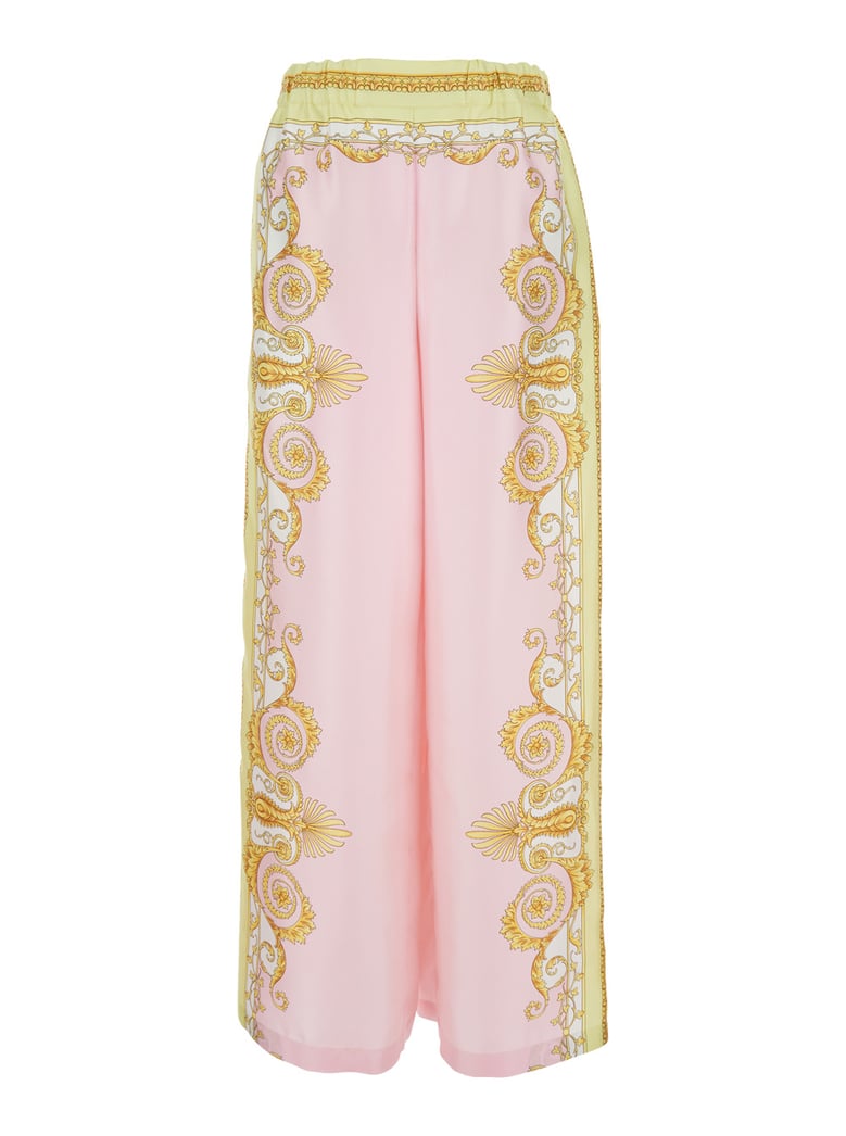 pants multicolour silk by Selfnex
