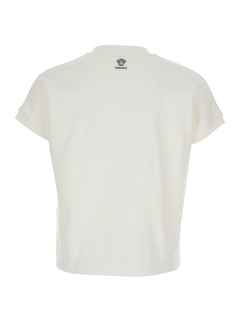 t-shirt medusa logo white by Selfnex
