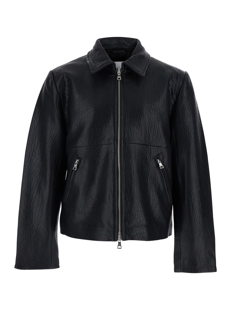 leather jacket black by Selfnex