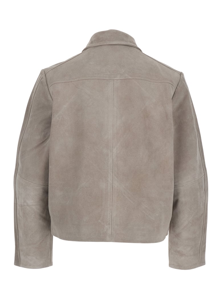 jacket rockridge grey leather by Selfnex