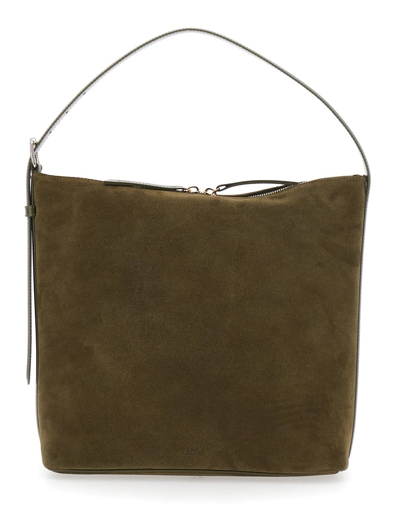 shoulder bag vera brown suede by Selfnex