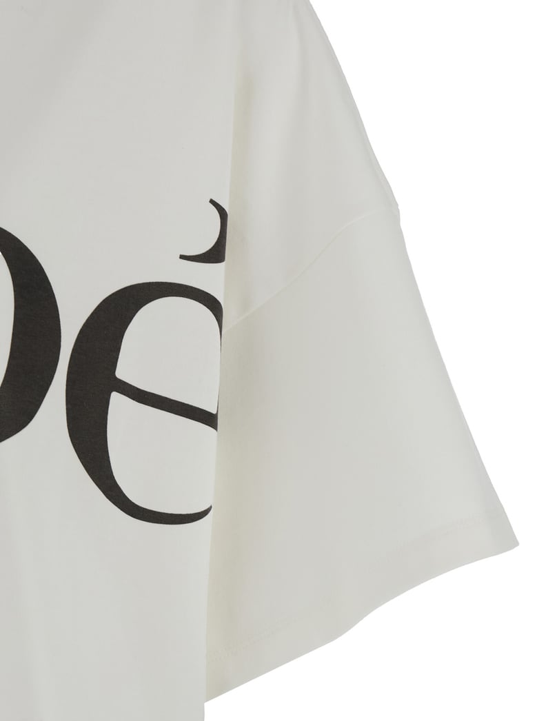 crop t-shirt white cotton by Selfnex