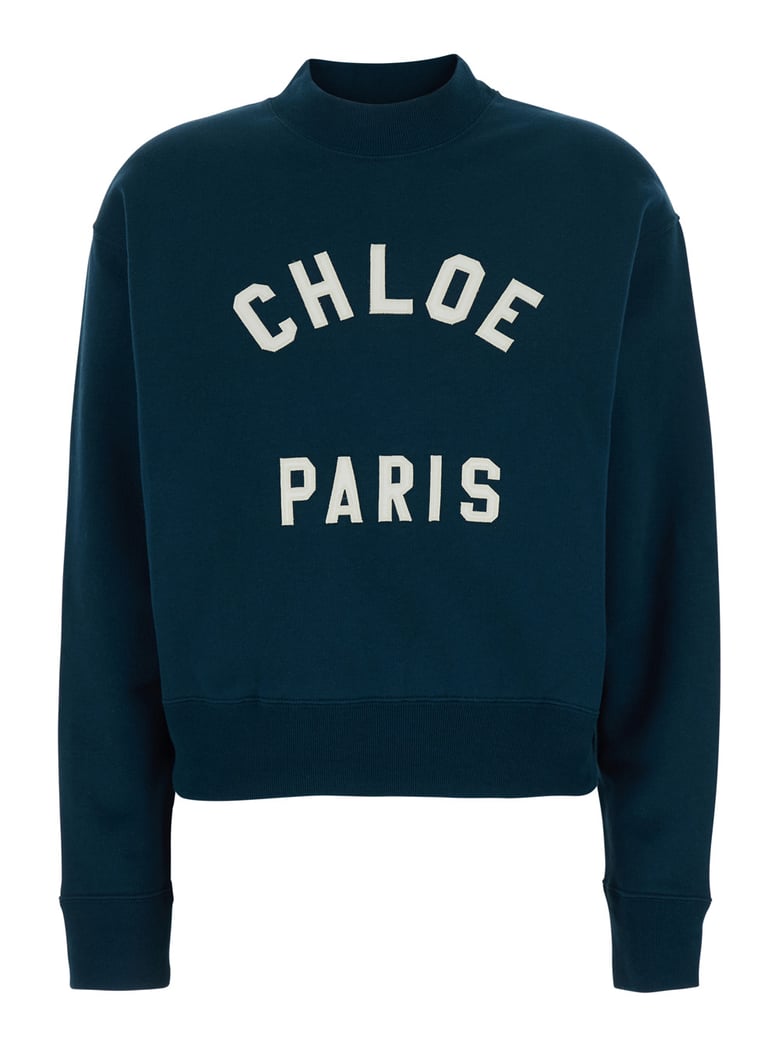 crewneck sweatshirt blue by Selfnex