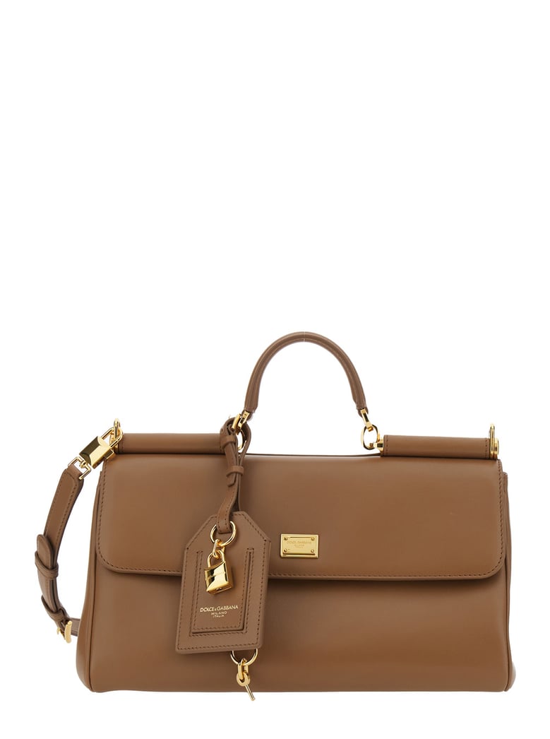 handbag my sicily brown leather by Selfnex