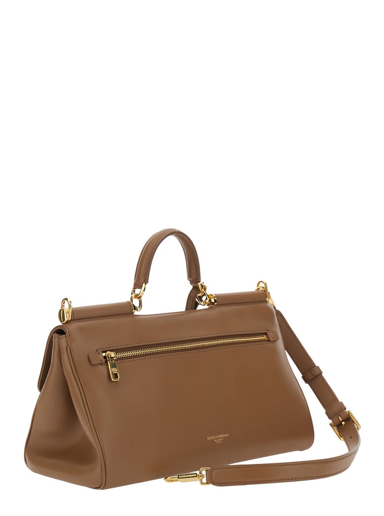 handbag my sicily brown leather by Selfnex