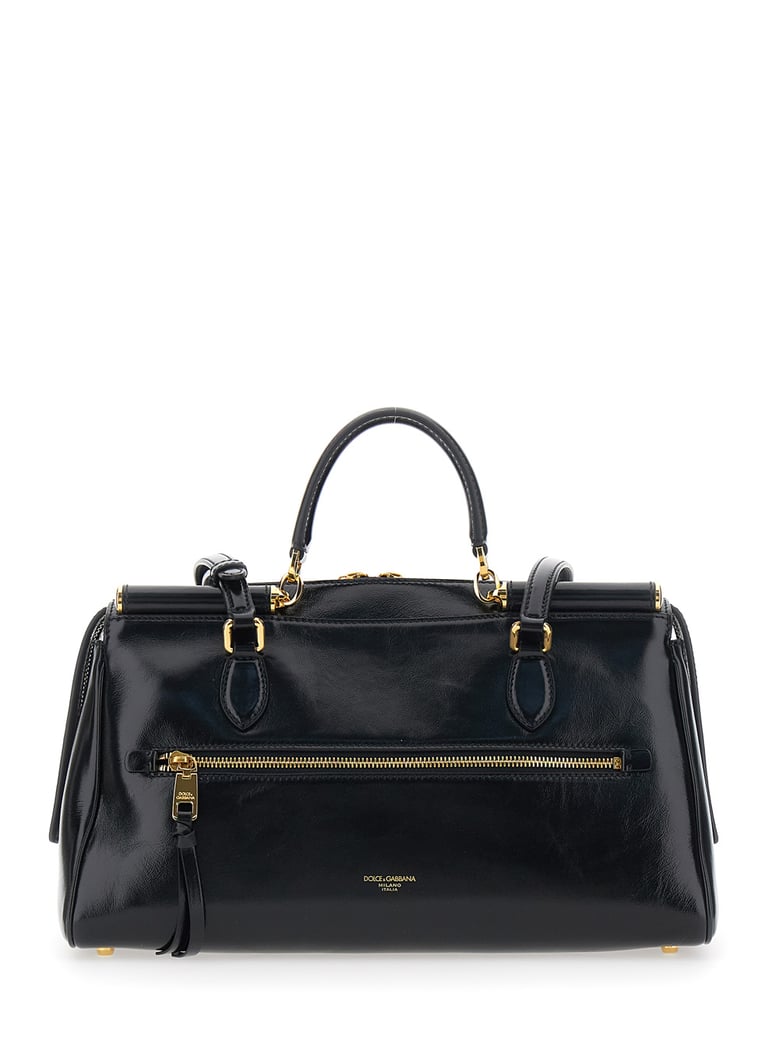 shoulder bag vittoria black leather by Selfnex