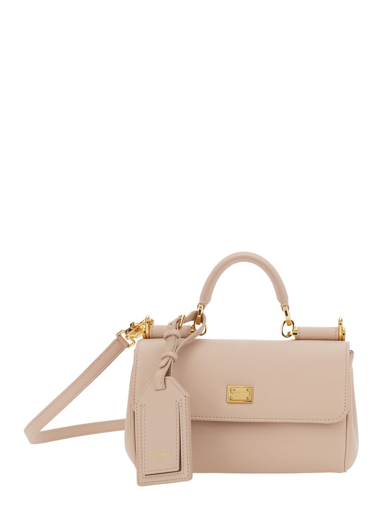 mini crossbody bag my sicily pink leather by Selfnex