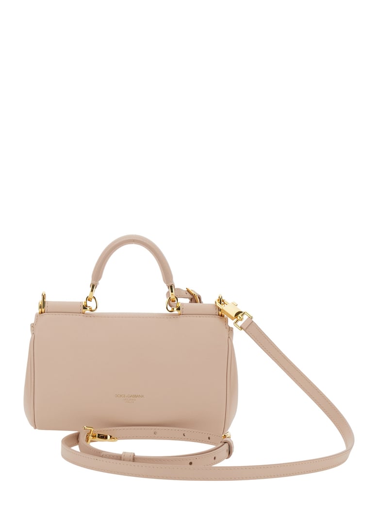mini crossbody bag my sicily pink leather by Selfnex