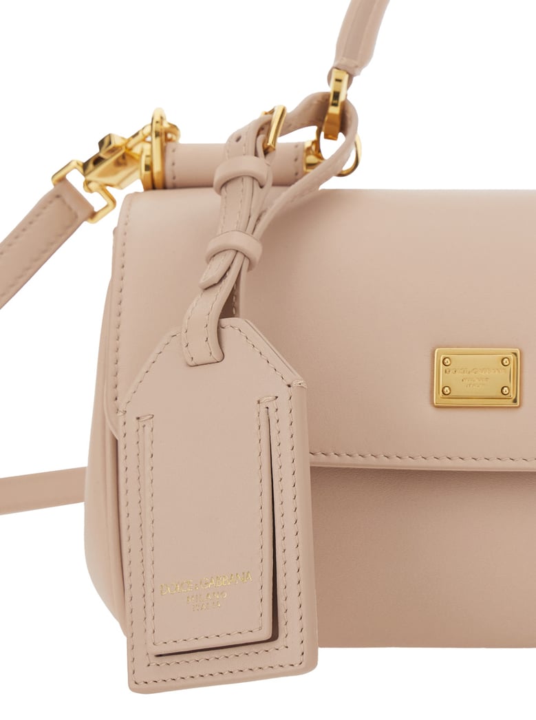 mini crossbody bag my sicily pink leather by Selfnex