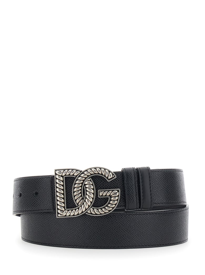 leather belt black by Selfnex