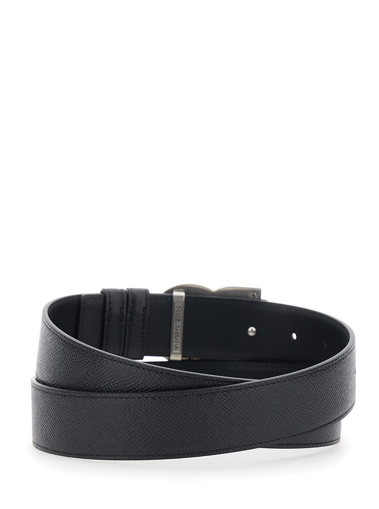 leather belt black by Selfnex
