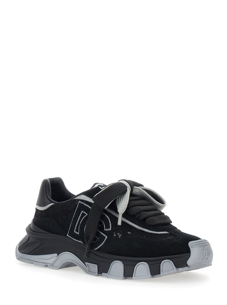 sneakers low top black suede by Selfnex