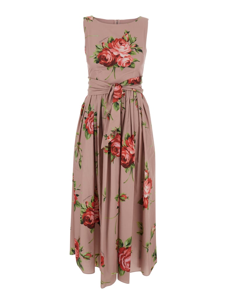 dress pink cotton by Selfnex
