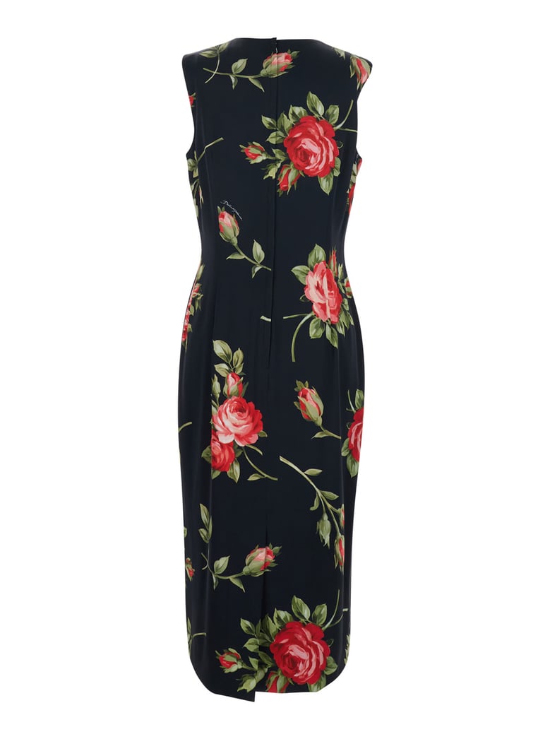 dress, silk - black by Selfnex