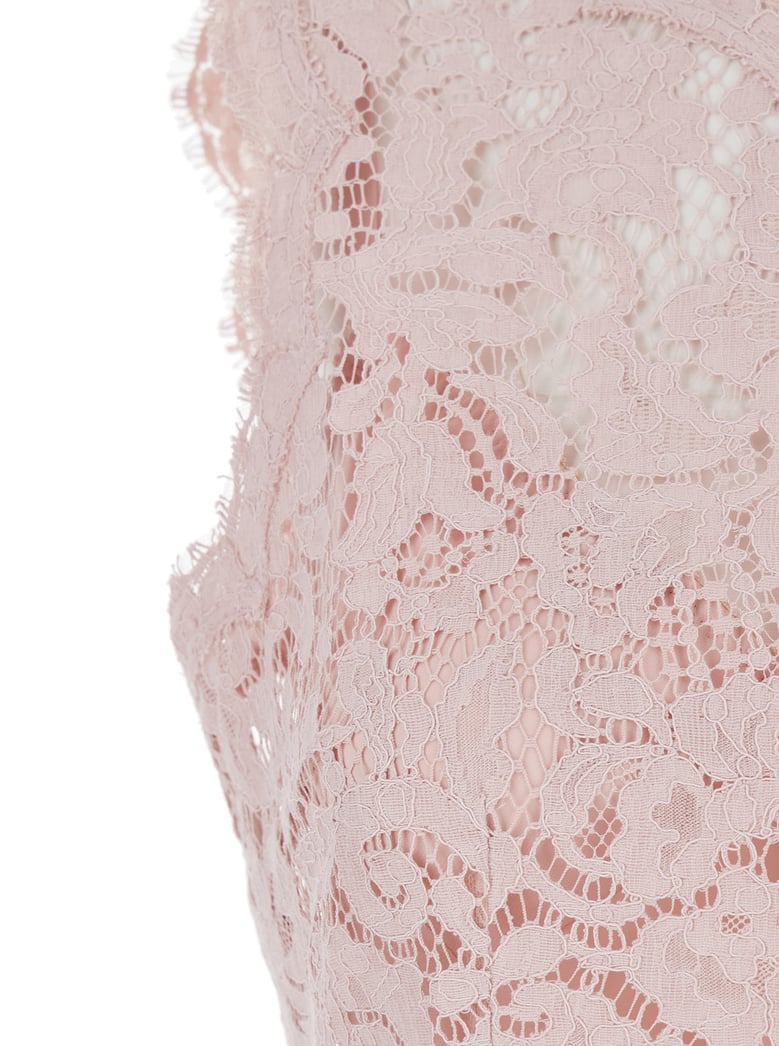 dress pink silk blend by Selfnex