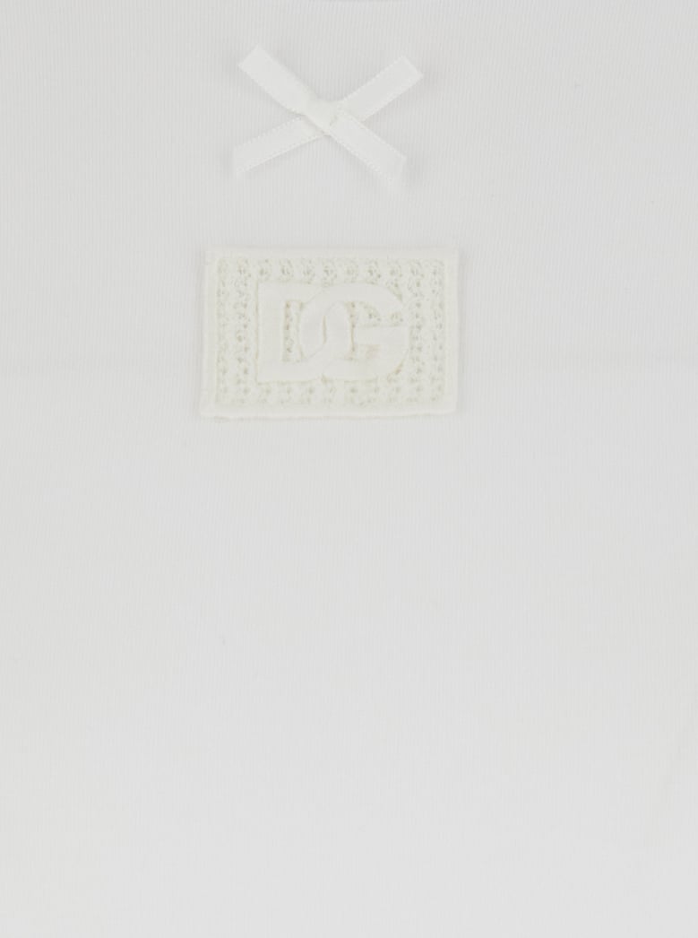 crew neck t-shirt white cotton by Selfnex