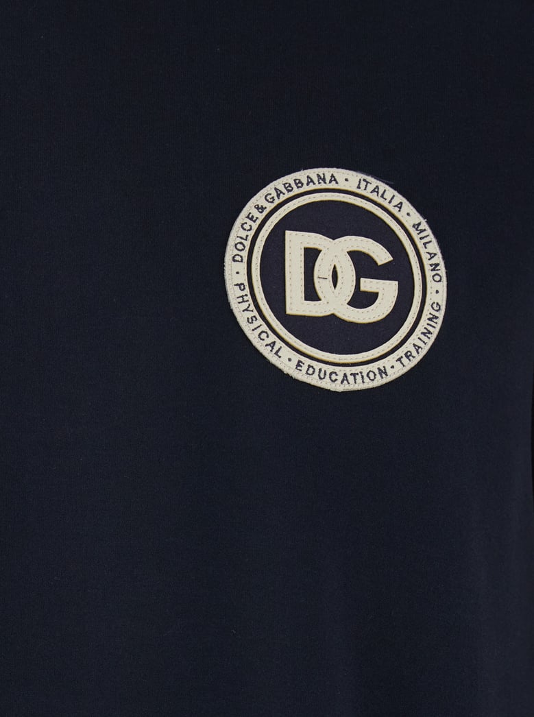 t-shirt with logo embroidery, blue by Selfnex