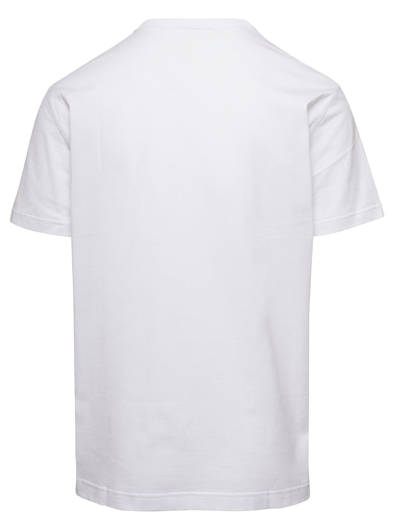 crew neck t-shirt white by Selfnex